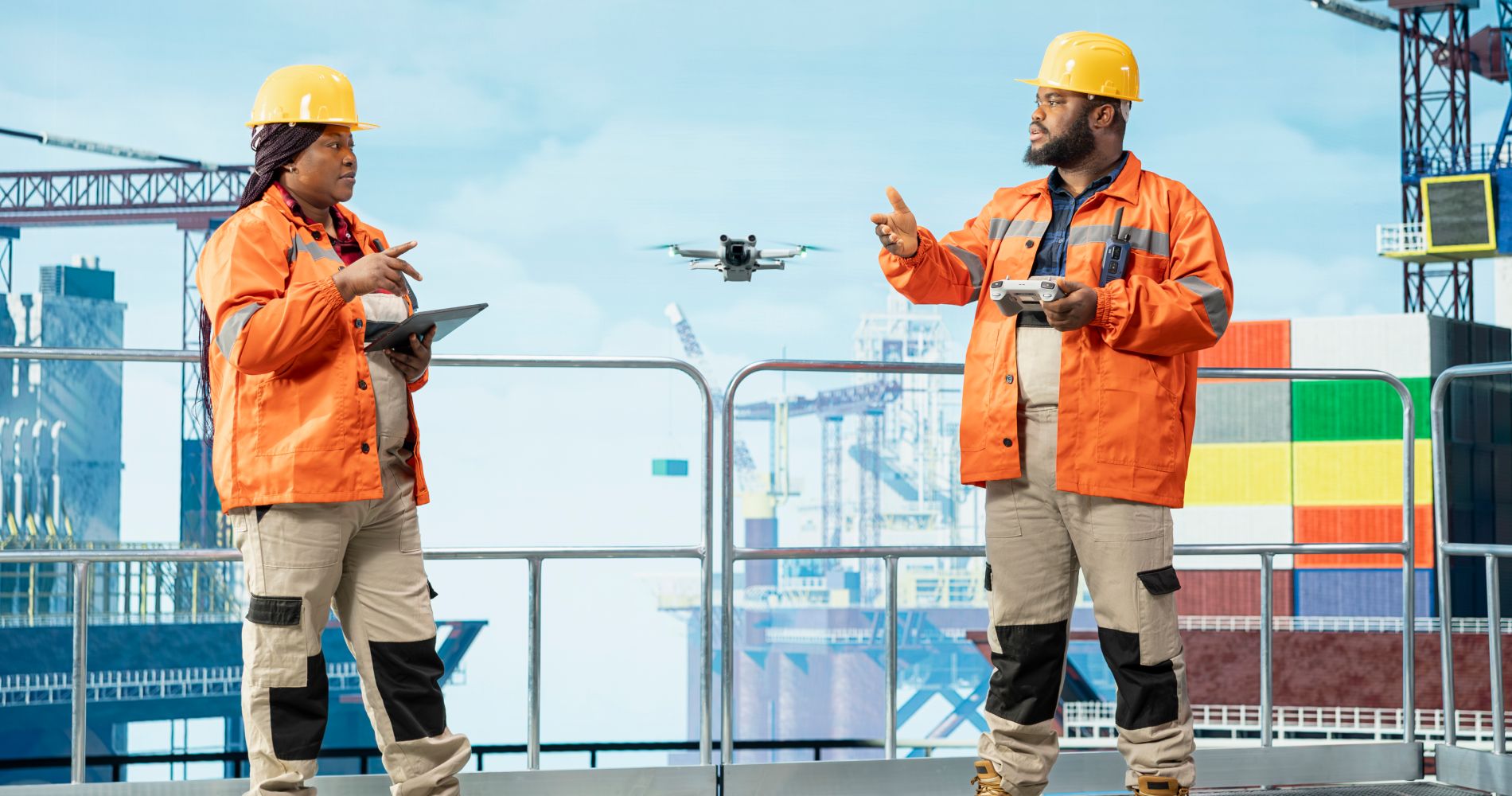 worker-using-automated-drone-system-inspect-integrity-offshore-platform-infrastructure 1